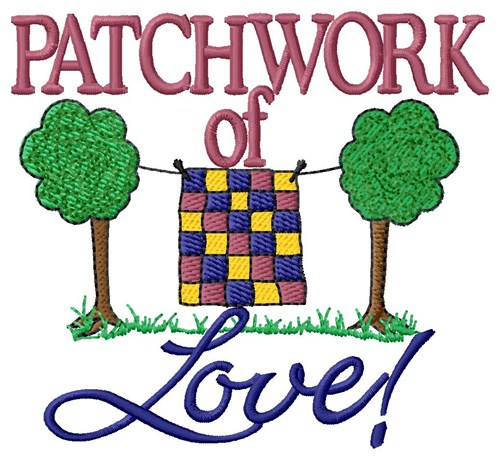 Patchwork Machine Embroidery Design