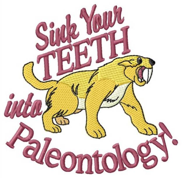 Picture of Paleontology Machine Embroidery Design