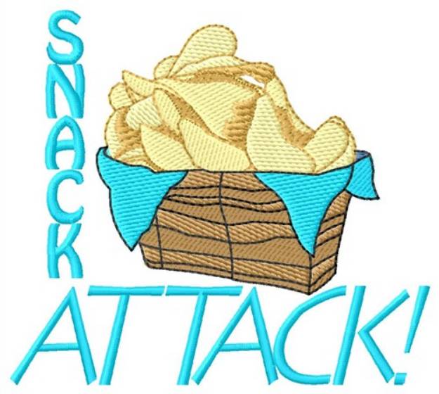 Picture of Snack Attack Machine Embroidery Design