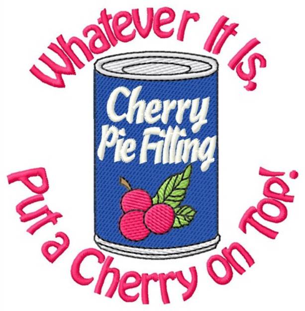 Picture of Put A Cherry On Top Machine Embroidery Design