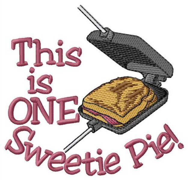 Picture of One Sweetie Pie Machine Embroidery Design