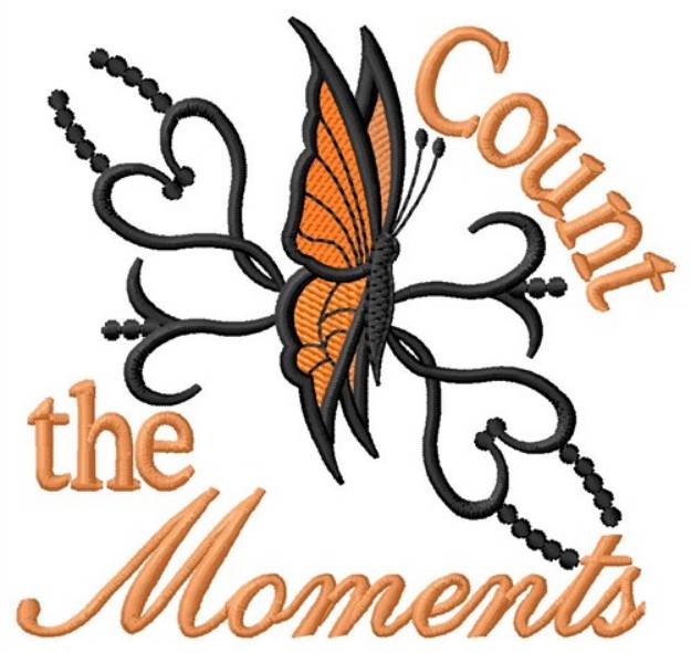 Picture of Count The Moments Machine Embroidery Design