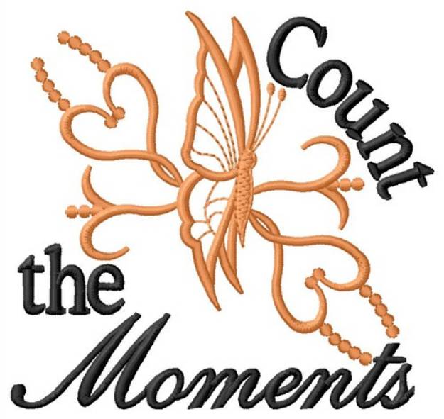 Picture of Count The Moments Machine Embroidery Design