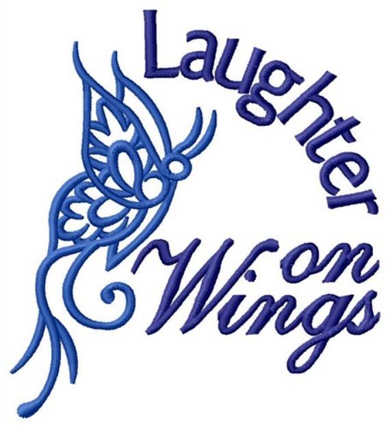 Picture of Laughter On Wings Machine Embroidery Design