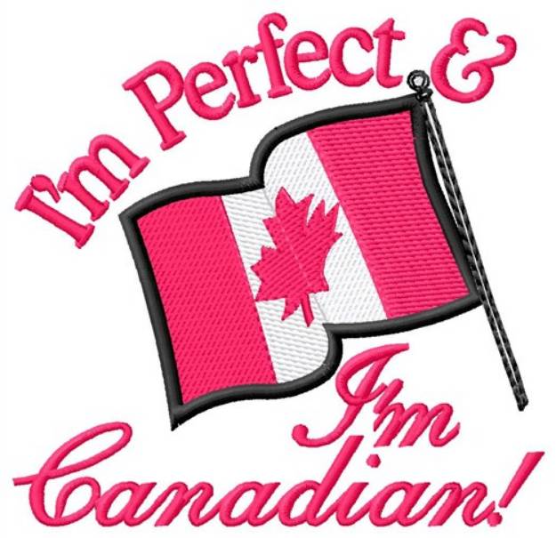 Picture of Perfect & Canadian Machine Embroidery Design