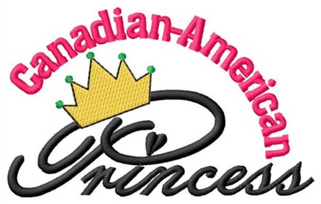 Picture of Can-Am Princess Machine Embroidery Design