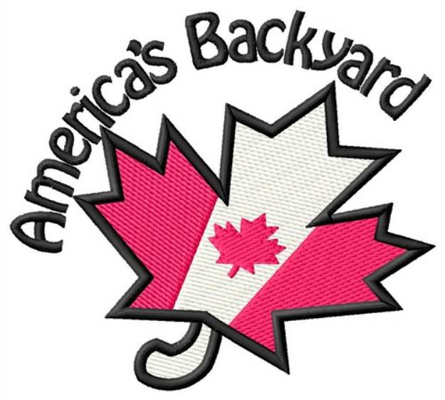 Picture of Americas Backyard Machine Embroidery Design