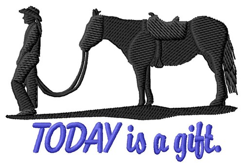 Today Is A Gift Machine Embroidery Design