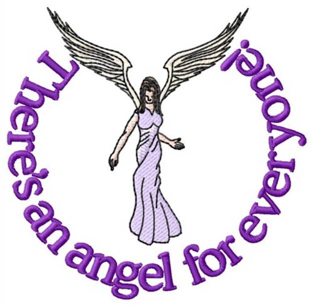 Picture of Angel For Everyone Machine Embroidery Design