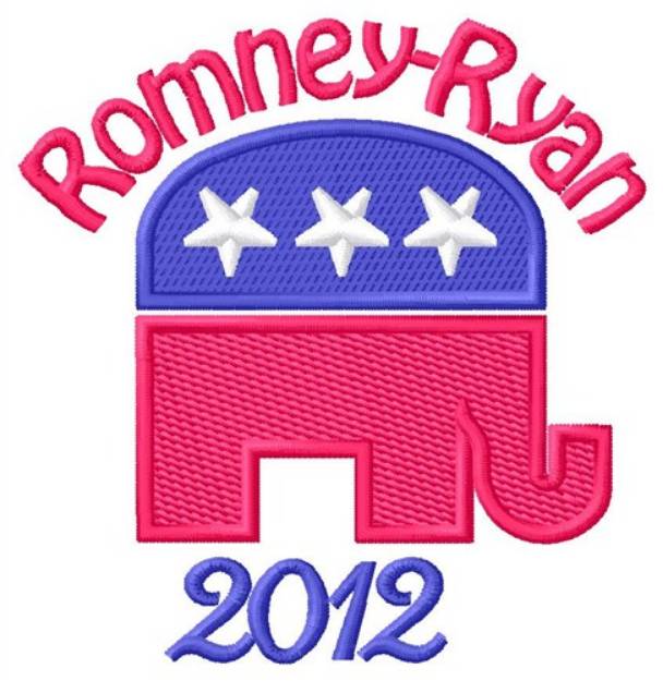 Picture of Romney-Ryan Machine Embroidery Design