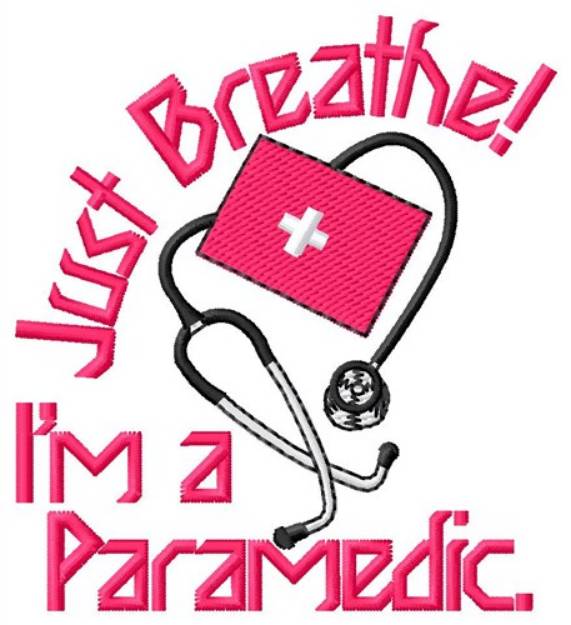 Picture of Breathe Machine Embroidery Design