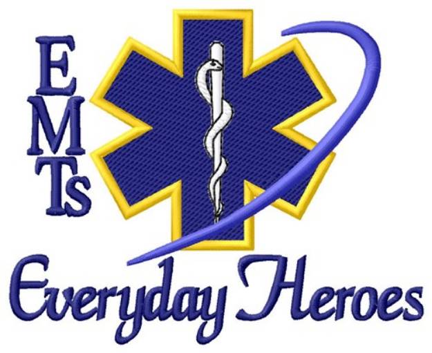 Picture of Heroes Machine Embroidery Design