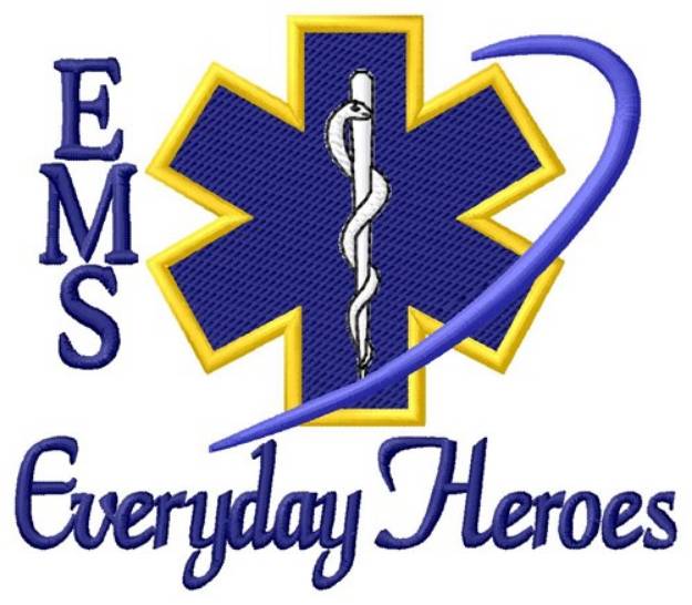 Picture of EMS Heroes Machine Embroidery Design