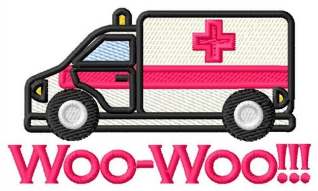 Picture of Woo Woo Machine Embroidery Design