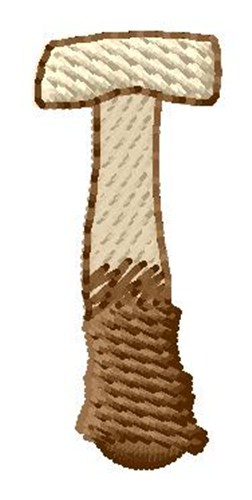 Horn T Machine Embroidery Design