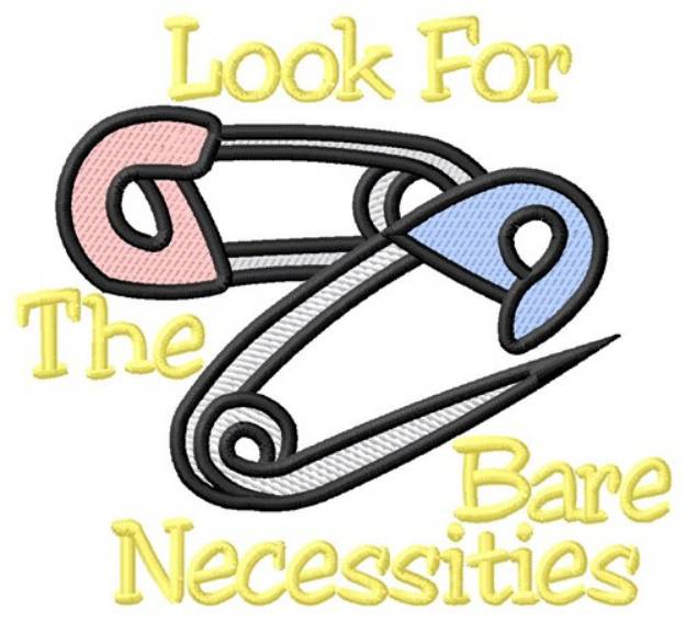 Picture of Bare Necessities Machine Embroidery Design