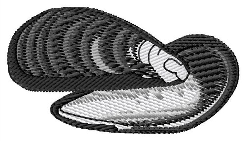 Mussel Shells Machine Embroidery Design