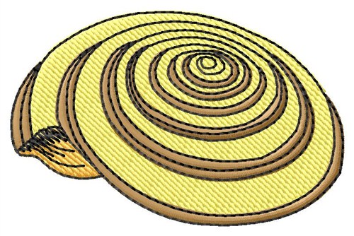 Sundial Shell Machine Embroidery Design