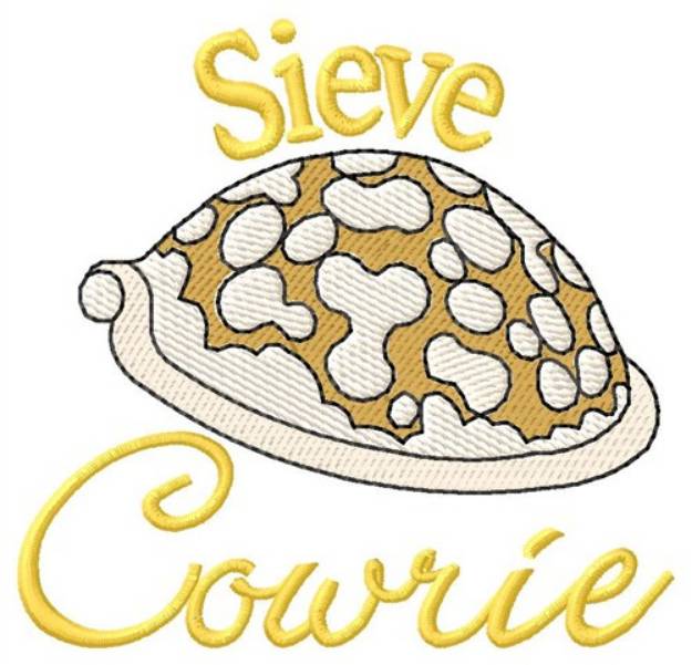 Picture of Sieve Cowrie Machine Embroidery Design