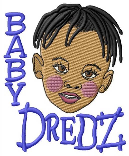 Picture of Baby Dredz Machine Embroidery Design