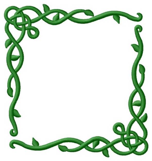 Picture of Vine Square Machine Embroidery Design