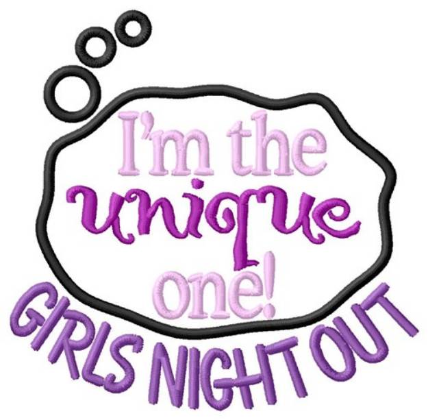 Picture of Unique Night Out Machine Embroidery Design