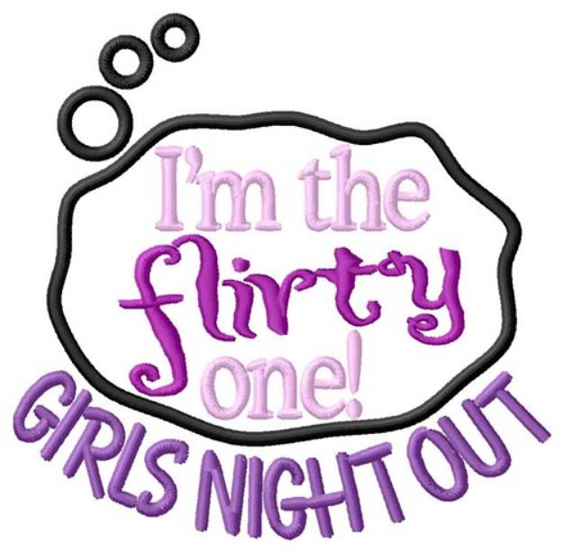 Picture of Flirty Night Out Machine Embroidery Design