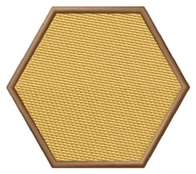 Picture of Hexagon Machine Embroidery Design