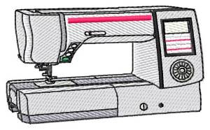 Picture of Sewing Machine Machine Embroidery Design