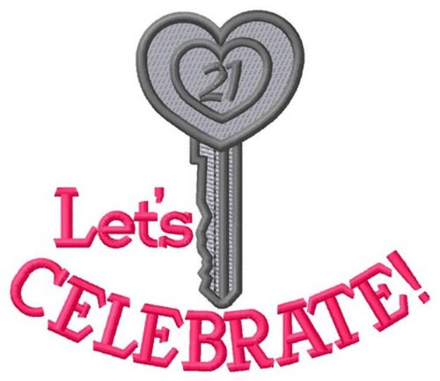 Picture of Lets Celebrate Machine Embroidery Design