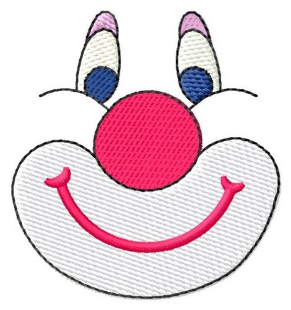 Picture of Clown Face Machine Embroidery Design