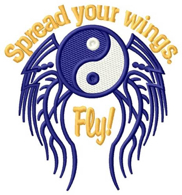 Picture of Spread Your Wings Machine Embroidery Design