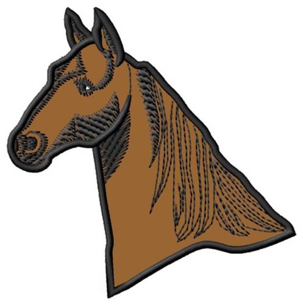 Picture of Tennessee Walking Horse Machine Embroidery Design