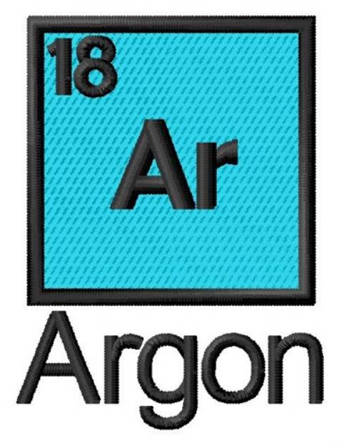 Picture of Argon Machine Embroidery Design