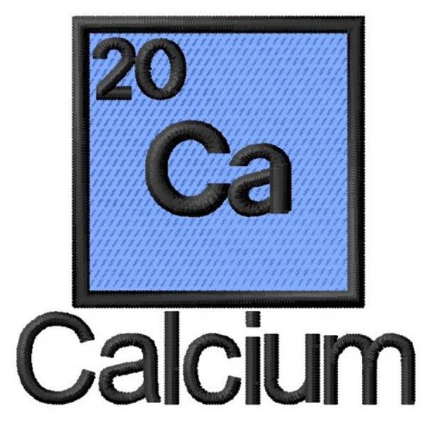 Picture of Calcium Machine Embroidery Design