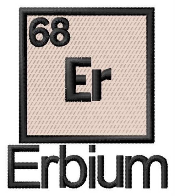 Picture of Erbium Machine Embroidery Design