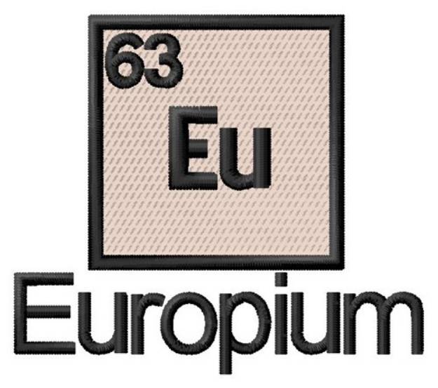 Picture of Europium Machine Embroidery Design