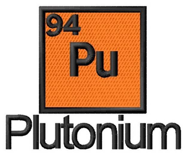 Picture of Plutonium Machine Embroidery Design