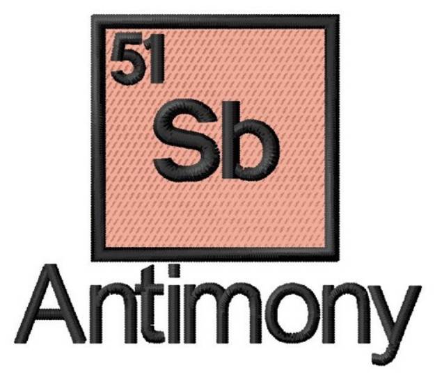 Picture of Antimony Machine Embroidery Design