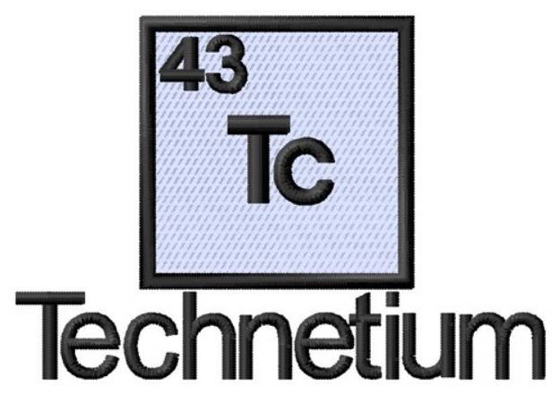 Picture of Technetium Machine Embroidery Design