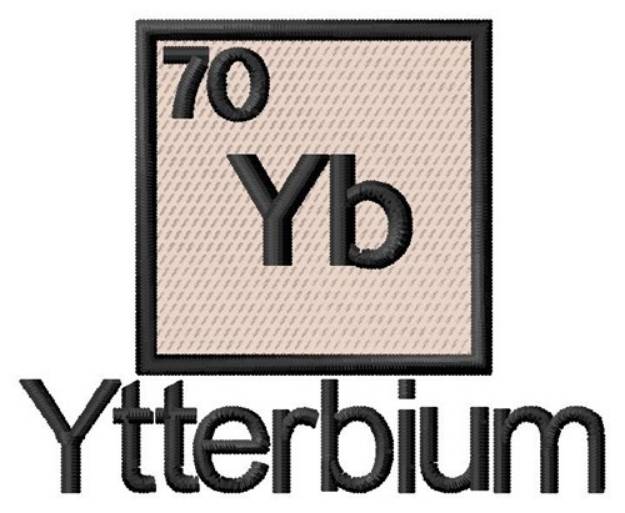 Picture of Ytterbium Machine Embroidery Design