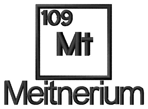 Meitnerium Machine Embroidery Design
