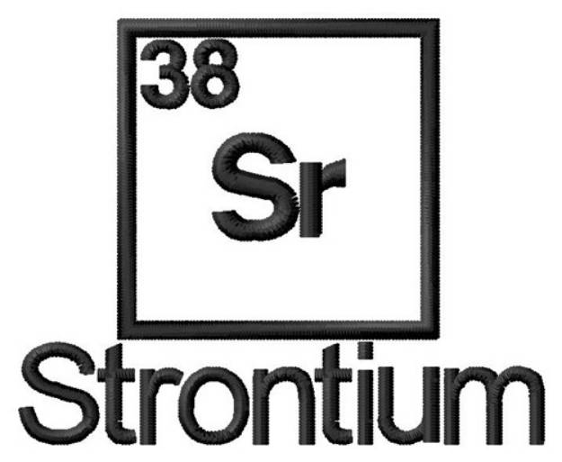 Picture of Strontium Machine Embroidery Design