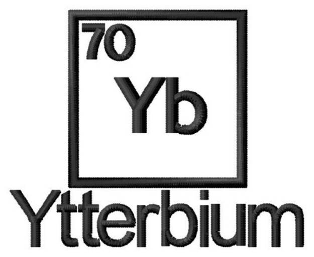 Picture of Ytterbium Machine Embroidery Design