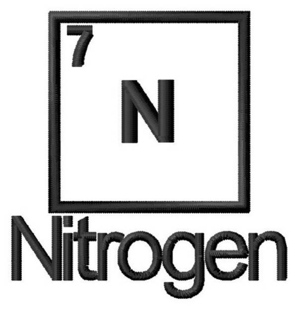 Picture of Nitrogen Machine Embroidery Design