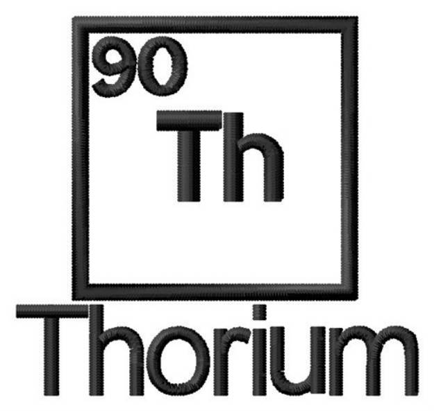 Picture of Thorium Machine Embroidery Design