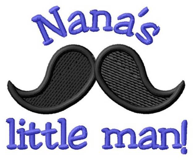 Picture of Nanas Little Man Machine Embroidery Design