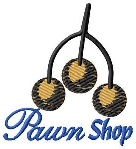 Picture of Pawn Shop Machine Embroidery Design