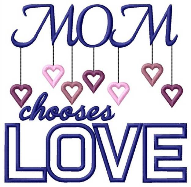 Picture of Chooses Love Machine Embroidery Design