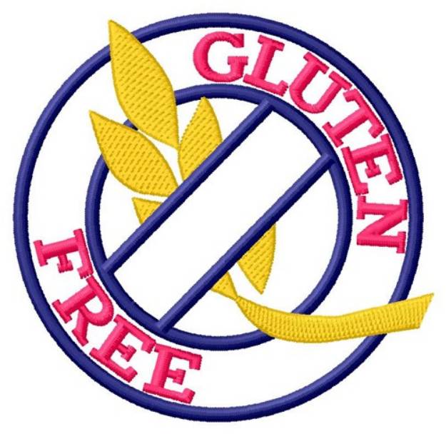 Picture of Gluten Free Machine Embroidery Design